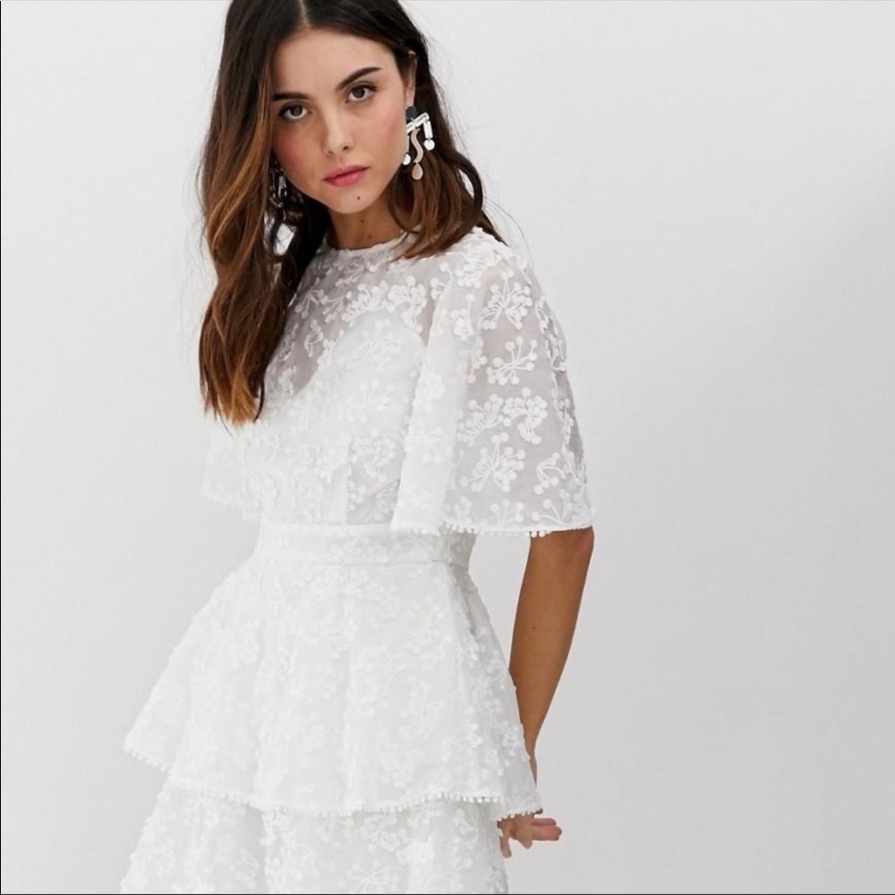Keepsake the Label White Dress XS